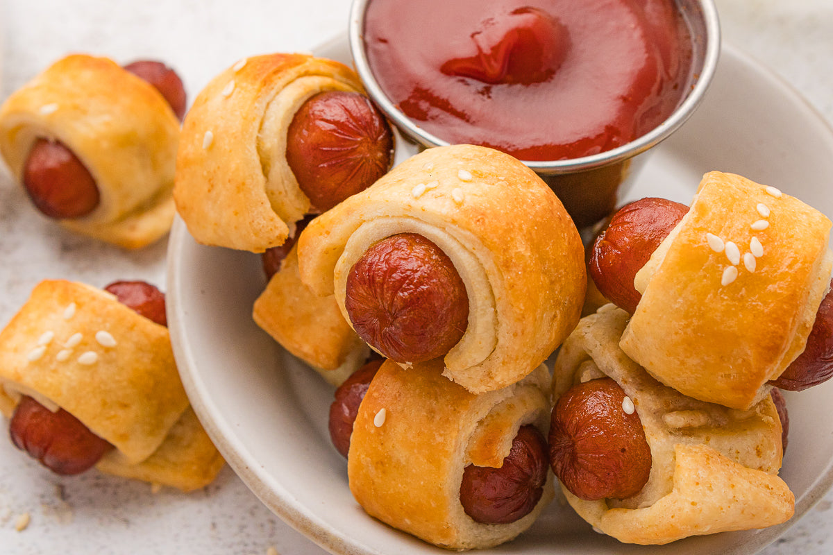 *Air Fryer Pigs in a Blanket