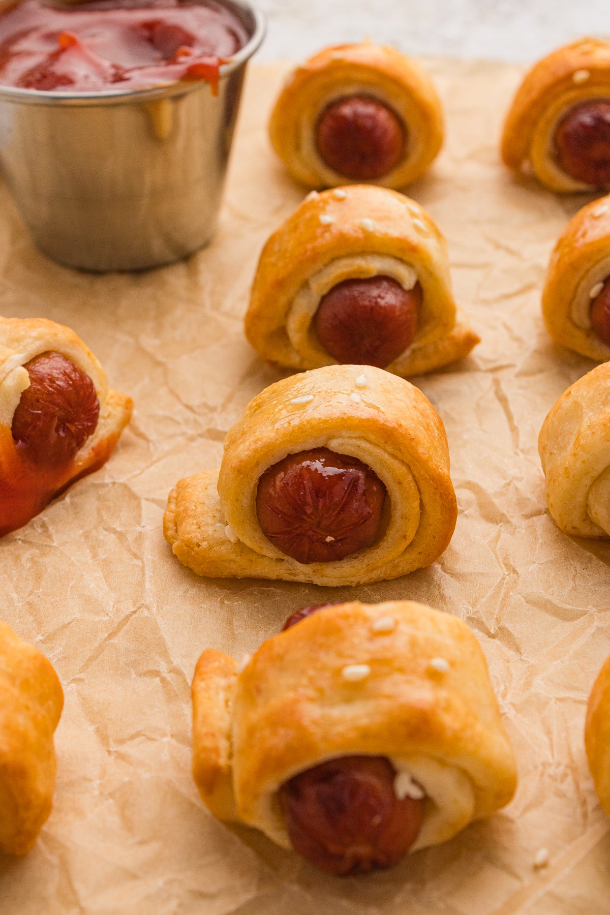 *Air Fryer Pigs in a Blanket
