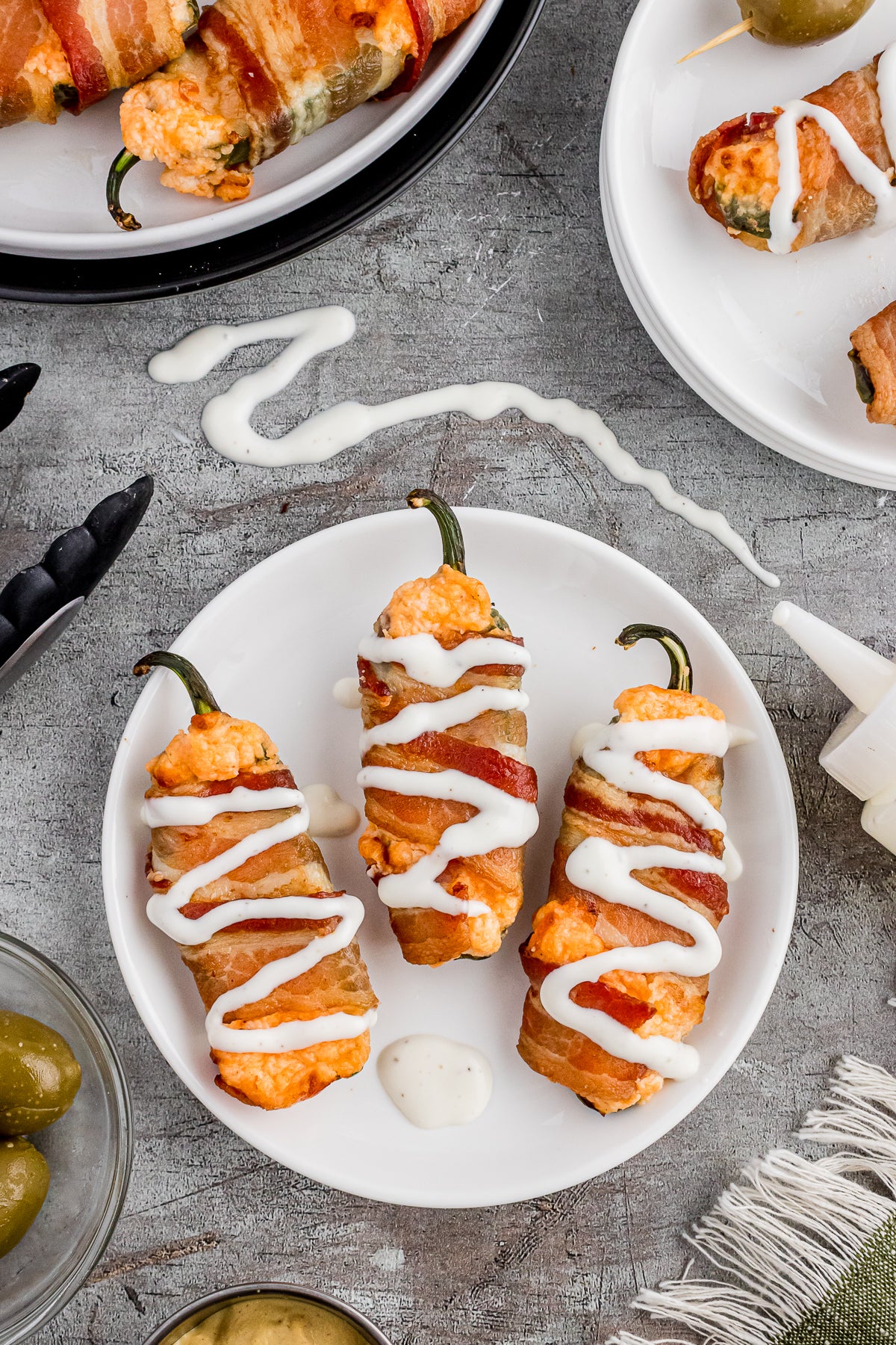 Air Fryer Bacon-Wrapped Jalapeno Poppers