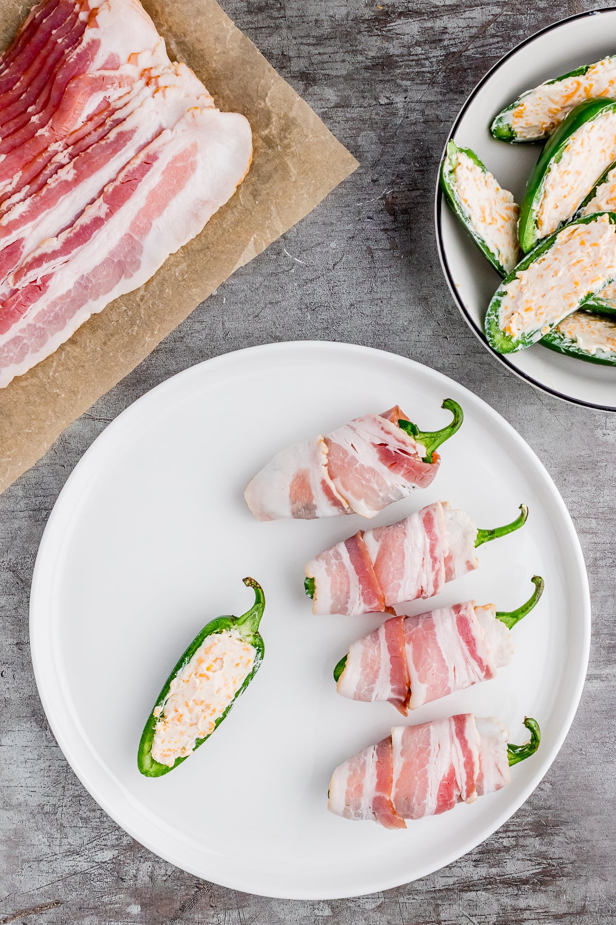 Air Fryer Bacon-Wrapped Jalapeno Poppers
